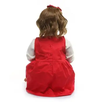 80 cm Silikonski Vinil Prerojeni Baby Doll veren bebes prerojeni malčka Lutka s Igrače, Oblačila Model Dekleta Brinquedos