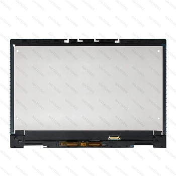 LCD-Zaslon na Dotik Steklena Plošča Skupščine +Control Board (PCB) +Okvir Za HP x360 13-AG 13M-AG Serije